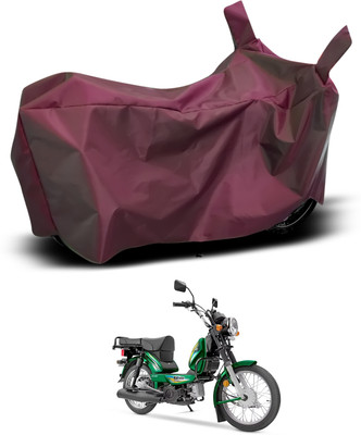 CODOKI Waterproof Two Wheeler Cover for TVS(Heavy Duty Super XL, Maroon)