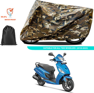 PAGORA Waterproof Two Wheeler Cover for Hero(Dash, Yellow)