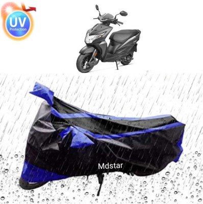 MMSSTAR Waterproof Two Wheeler Cover for Suzuki(Activa 3G, Blue, Black)