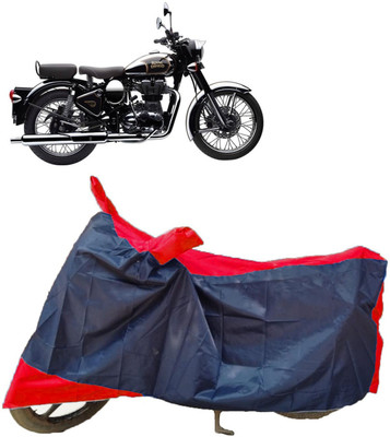 AutoFave Two Wheeler Cover for Royal Enfield(Classic Chrome, Multicolor)