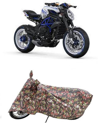 Coxtor Waterproof Two Wheeler Cover for MV Agusta(Dragster800 RR, Multicolor)
