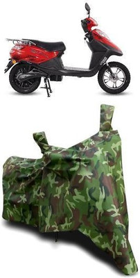 malti Waterproof Two Wheeler Cover for Hero Electric(Electric Flash BS6, Multicolor)
