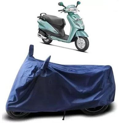 Tritika Waterproof Two Wheeler Cover for Hero(Duet, Blue)