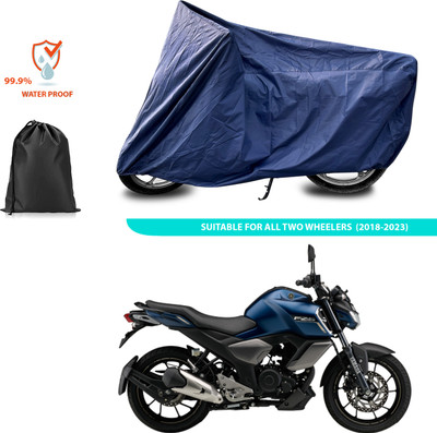 PAGORA Waterproof Two Wheeler Cover for Yamaha(FZ-Fi Version 3.0, Blue)