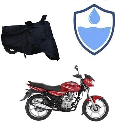 DeepShakshi AUTOMOTIVE Waterproof Two Wheeler Cover for Bajaj(Discover 125 DTS-i, Black)