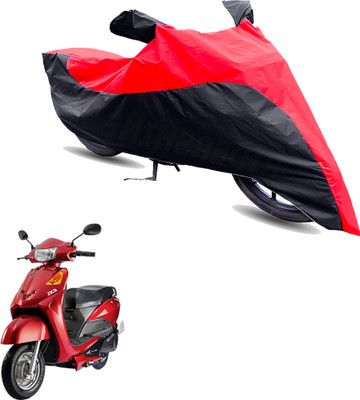 Motodreka Two Wheeler Cover for Indus(Yo EXL, Red, Black)