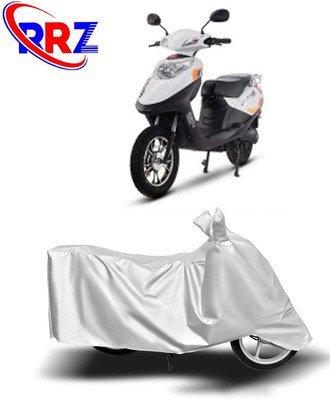 RRZ Waterproof Two Wheeler Cover for Hero(Electric, White)