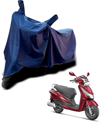 KEDIT Two Wheeler Cover for Hero(Destini 125, Blue)