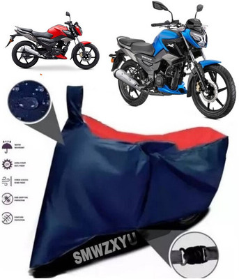 smwzxyu Waterproof Two Wheeler Cover for TVS(Raider, Beige, Red)
