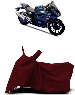 VESMEI Two Wheeler Cover for Hyosung(GTS Super 300 BS6, Red)