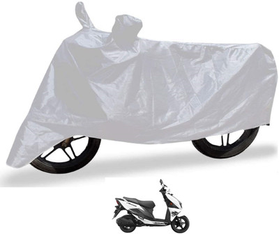 Auto Hub Waterproof Two Wheeler Cover for Suzuki(Avenis 125, Silver)