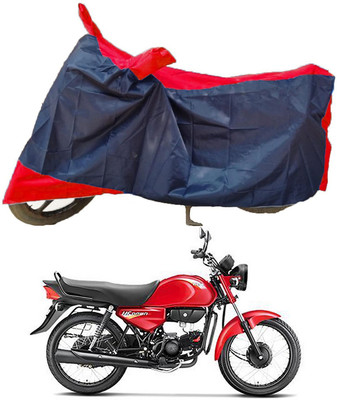MMSSTAR Waterproof Two Wheeler Cover for Hero(HF Dawn, Red, Blue)
