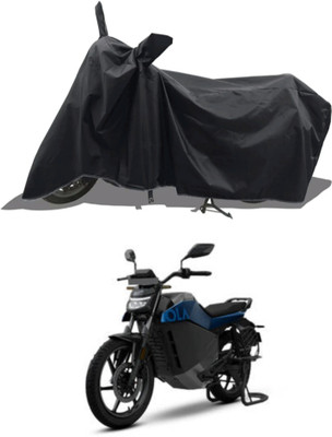 RAQTRO Waterproof Two Wheeler Cover for Ola(Roadster, Black)