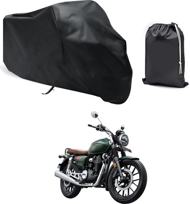 CODOKI Waterproof Two Wheeler Cover for Honda(Hness CB350, Black)