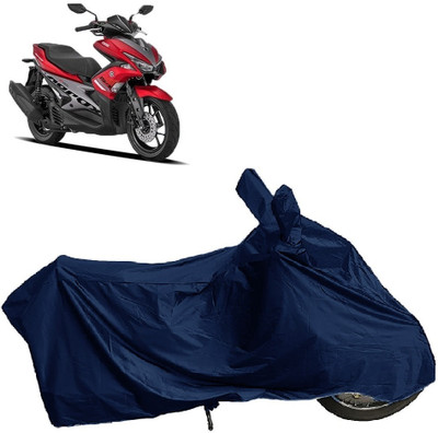 DIGGU Two Wheeler Cover for Yamaha(Aerox 155 Maxi BS6, Blue)