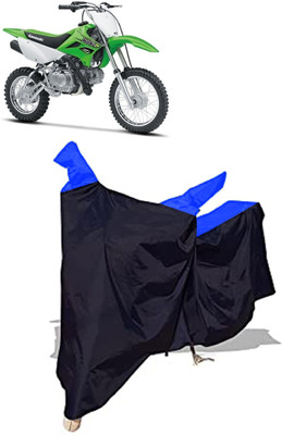 Amexride Two Wheeler Cover for Kawasaki(KLX 110, Multicolor)