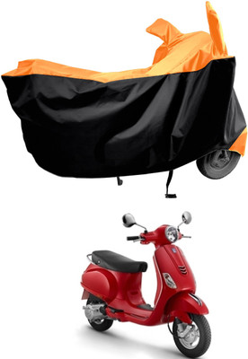 Amexride Two Wheeler Cover for Piaggio(Vespa LX 125, Multicolor)