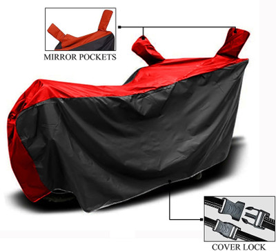 willton Two Wheeler Cover for Hero(MotoCorp Splendor Plus, Red)