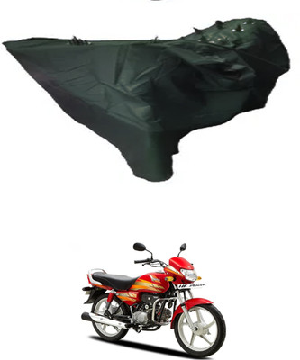 ZEDTEEK Waterproof Two Wheeler Cover for Hero(Black)