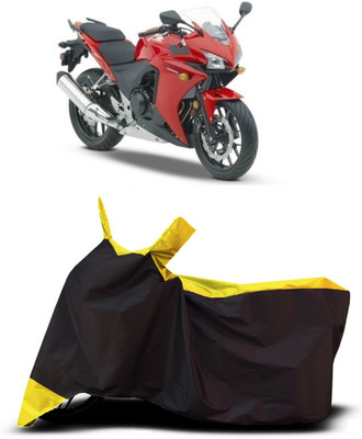 VESMEI Two Wheeler Cover for Honda(CBZ, Yellow)