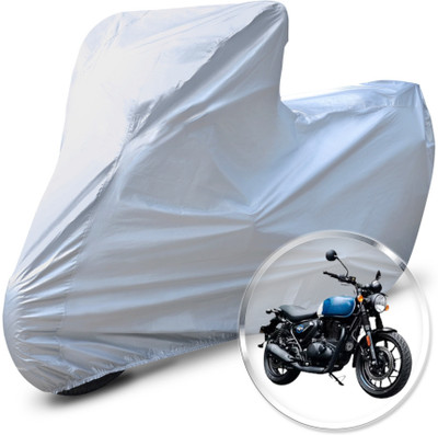 Neodrift Two Wheeler Cover for Royal Enfield(Hunter 350, Silver)