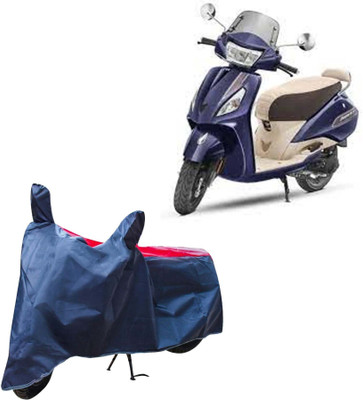 CARNEST Two Wheeler Cover for TVS(XL 100, Blue, Red)
