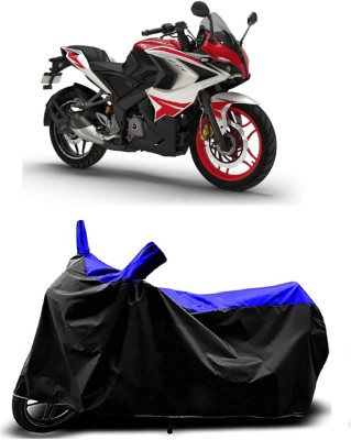 VESMEI Two Wheeler Cover for Bajaj(Pulsar 200NS FI BS6, Blue)