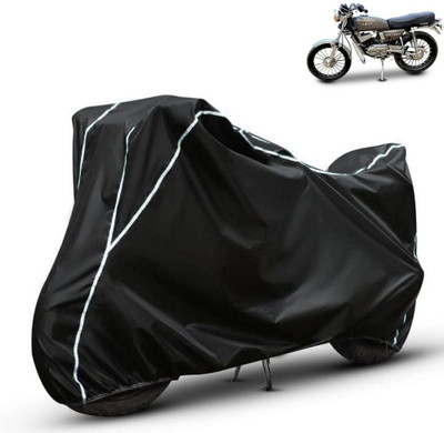 Amikan Waterproof Two Wheeler Cover for Yamaha(RX 100, Black)