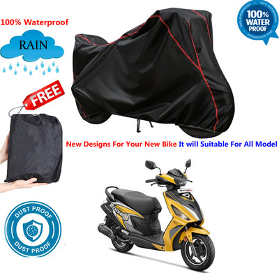 AutoGalaxy Waterproof Two Wheeler Cover for Hero(Maestro Edge, Black)