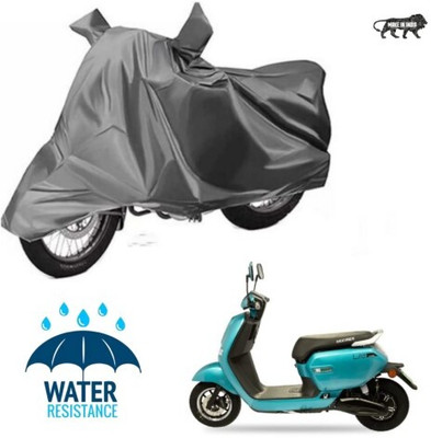 JSJINSIL Waterproof Two Wheeler Cover for Okinawa(Lite, Grey)