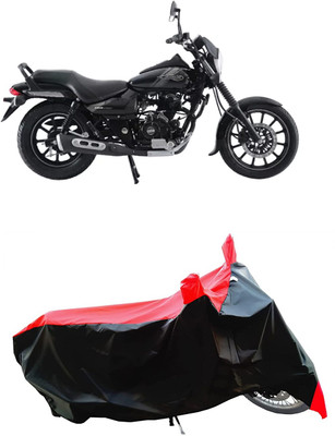 KEDIT Two Wheeler Cover for Bajaj(Avenger 180 Street, Red)
