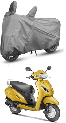 Mdstar Waterproof Two Wheeler Cover for Honda(Activa 5G, Grey)
