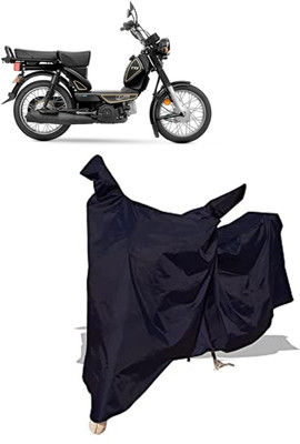Amexride Two Wheeler Cover for TVS(XL 100 Heavy Duty, Black)