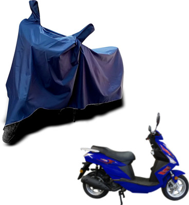 KEDIT Two Wheeler Cover for Bajaj(Sunny, Blue)