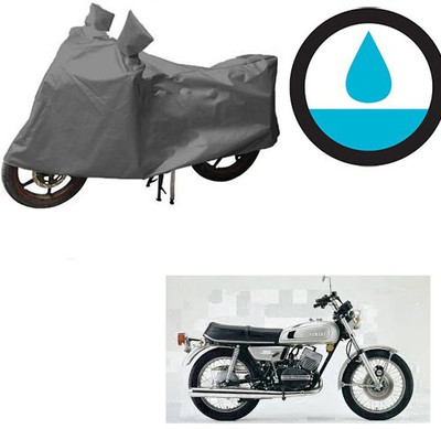 DeepShakshi AUTOMOTIVE Waterproof Two Wheeler Cover for Yamaha(RD 350, Grey)
