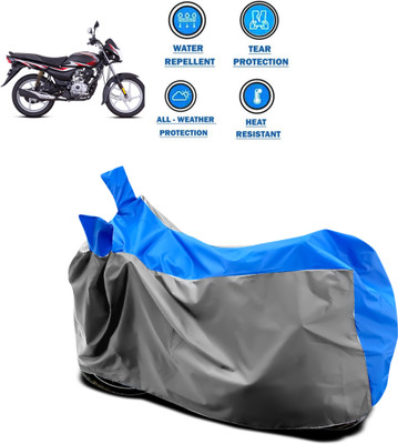 CODOKI Waterproof Two Wheeler Cover for Bajaj(Platina 100 DTS-i, Grey)