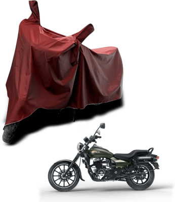 KEDIT Two Wheeler Cover for Bajaj(Avenger 180 Street, Maroon)