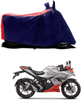 CODOKI Waterproof Two Wheeler Cover for Suzuki(Gixxer, Red)