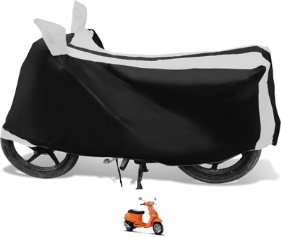 Euro Care Waterproof Two Wheeler Cover for Vespa(Vespa SXL, White)