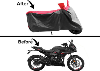 Archistylo Waterproof Two Wheeler Cover for Bajaj(Pulsar 250, Red)