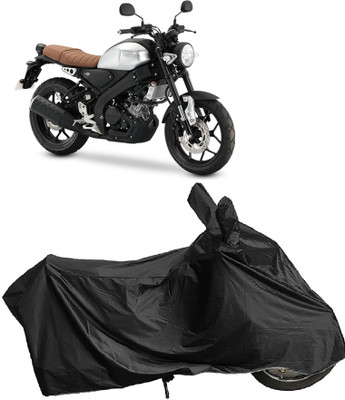 DIGGU Two Wheeler Cover for Yamaha(XSR155 BS6, Black)