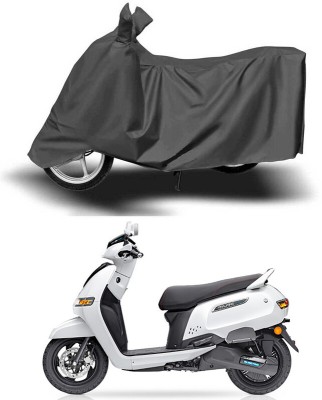 Ascension Two Wheeler Cover for TVS(iQube Electric, Grey)