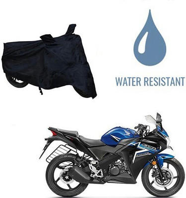 HYBRIDS COLLECTION Waterproof Two Wheeler Cover for Honda(CBR 150R, Black)