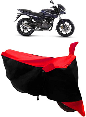 KEDIT Two Wheeler Cover for Bajaj(Pulsar 180 DTS-i, Red)
