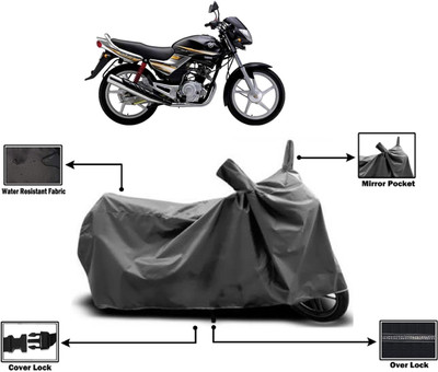 Amexride Two Wheeler Cover for Yamaha(Libero G5, Grey)