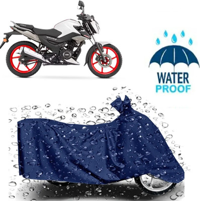 TENNYCER Waterproof Two Wheeler Cover for TVS(Raider, Blue)