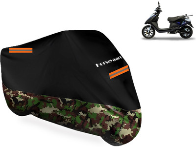 Horseyaart Waterproof Two Wheeler Cover for Ampere(V 48, Multicolor)
