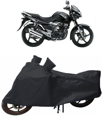 ENTIRELY ELITE Waterproof Two Wheeler Cover for Suzuki(GS 150R, Black)
