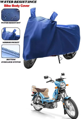 RONISH Waterproof Two Wheeler Cover for TVS(XL 100 Comfort, Blue)