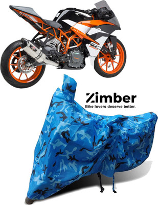 THE REAL ARV Two Wheeler Cover for KTM(RC 390, Blue)